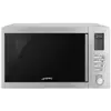 Image de Smeg moe34cxi2 micro-onde comptoir micro-onde combiné 35 l 1100 w noir, acier inoxydable