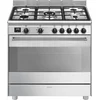 Image de Smeg Master Bg91x2 Four Et Cuisinière Electrique Gaz Acier Inoxydable