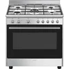 Image de Smeg Concert Cx90gm Four Et Cuisinière Electrique Gaz Acier Inoxydable