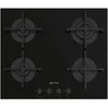Image de Smeg Universal Pv264b Plaque Noir Intégré 60 Cm Gaz 4 Zone(s)