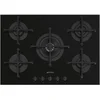 Image de Smeg Cucina Pv275b Plaque Noir Comptoir 72 Cm Gaz 5 Zone(s)