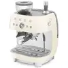 Image de Machine à café combinée expresso années 50 crème EGF03CREU