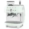 Image de Smeg - machine à expresso avec broyeur 20 bars vert d'eau egf03pgeu - EGF03PGEU