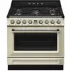 Image de Smeg Victoria Tr90gmp Four Et Cuisinière A Electrique Gaz Crème