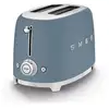 Image de Smeg - grille-pains 2 fentes 950w bleu orage tsf01sbmeu - années 50 TSF01SBMEU