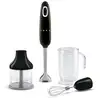 Image de Smeg Hbf03bleu Blender Mélangeur Par Immersion 700 W Noir, Acier Inoxydable