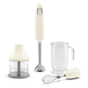 Image de Smeg - mixeur plongeant multifonction 700w crème hbf03creu - HBF03CREU