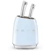 Image de Smeg - bloc de 6 couteaux bleu kbsf02pb - KBSF02PB