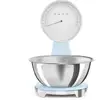 Image de Smeg - balance de cuisine électronique 5kg-1g bleu azur ksf01pbww - KSF01PBWW