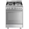 Image de Smeg Sx61gm Four Et Cuisinière A Gaz Acier Inoxydable