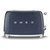 Image de Smeg - grille-pain 2 fentes 950w navy blue tsf01nbeu - années 50 TSF01NBEU