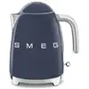 Image de Smeg - boulloire sans fil 1.7 l 2400w bleu navy klf03nbeu - années 50 KLF03NBEU