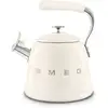 Image de Smeg - bouilloires à sifflet 2.3l crème wkf01cr - années 50 WKF01CR