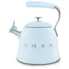 Image de Smeg - bouilloires à sifflet 2.3l pastel blue wkf01pb - années 50 WKF01PB