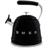 Image de Smeg - bouilloires à sifflet 2.3l noir wkf01bl - années 50 WKF01BL