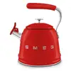 Image de Smeg - bouilloires à sifflet 2.3l rouge wkf01rd - années 50 WKF01RD