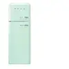 Image de Réfrigérateur Smeg Vert D'eau Vintage 294 L Congélateur Haut Inverter 34 Db