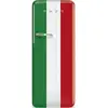 Image de Smeg fab28rdit6 réfrigérateur-congélateur pose libre 270 l c vert, blanc, rouge