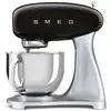 Image de Smeg - robot pâtissier multifonctions 4.8l 800w noir smf04bleu - SMF04BLEU
