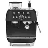 Image de Machine à café combinée expresso années 50 noir mat EGF03BLMEU
