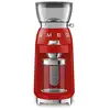 Image de Smeg - moulin à café 240g 150w rouge cgf03rdeu - années 50 CGF03RDEU