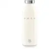Image de Smeg - gourde isotherme 0.5l en acier inoxydable crème wbf01cr - style 50's WBF01CR