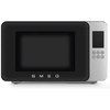 Image de Smeg Moc01blmeu Micro-onde Noir Micro-ondes Grill Comptoir 29 L 1450 W