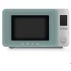 Image de Four micro-ondes combiné SMEG MOC02EGMEU vert émeraude   9 fonctions dont Air Fry programmes