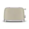 Image de Grille-pain 2 Fentes 950w Beige Lin Smeg Tsf01mlmeu