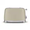Image de Smeg - grille-pain 2 fentes 950w beige lin tsf01mlmeu - TSF01MLMEU
