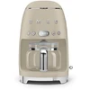 Image de Cafetière filtre programmable Années 50 Beige Lin Mat, SMEG - SMEG
