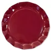 Image de ASSIETTE PLATE X10 BORDEAUX