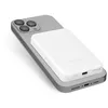 Image de Batterie externe magnétique sans fil - SBS - 5000 mAh - Recharge rapide - Compatible MagSafe et Android