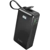 Image de Batterie externe 10 000 mAh USB-A/USB-C avec écran intégré et câble USB-C 20 W - noire