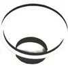 Image de Giotto Plafonnier Led Moderne 18w Noir 3508-21-101 Fabas Luce