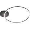 Image de Giotto Plafonnier Led Moderne 36w Noir 3508-61-101 Fabas Luce