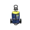 Image de Remorque de bagage vélo tour fix cadre Bellelli - bleu/jaune - 39x18x80 cm