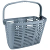 Image de Panier vélo en plastique gris avec fixation clips pour e-bike et VAE