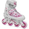 Image de Rollers en ligne - Roces - Compy 8.0 - Fille - Blanc/Violet - Tailles 34-37