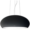Image de ELICA hotte de suspension SEASHELL (Noir mat - Acier)