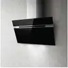Image de Hotte décorative inclinée 90cm 735m3h noir elica - stripe lux STRIPE BL/A/90/LX