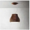Image de Lustre suspendu - PRF0120528 - Couleur rouille - Puissance extraction 400 m³/h - LED 9W