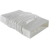Image de ELICA raccord horizontal courbe flexible KIT0121017 218x55x190 mm pour hotte en recyclage NIKOLATESLA (Blanc - plastique)