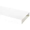 Image de ELICA rectangulaire tuyau KIT0121012 218x55x500 mm pour hotte recyclage NIKOLATESLA (Blanc - plastique)