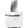 Image de ELICA hotte murale MAJESTIC 60 cm (Blanc - Acier Inox et verre)