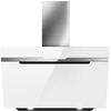Image de ELICA hotte murale MAJESTIC 90 cm (Blanc - Acier Inox et verre)
