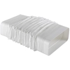 Image de ELICA raccord flexible KIT0126810 227x94x190 mm pour hotte aspirante NIKOLATESLA (Blanc - plastique)