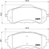 Image de JEU PLAQUETTES BREMBO P61120