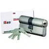 Image de Cylindre européen iseo is r6 880940409.8502 double entrée 40x40 mm nickelé mat 587796