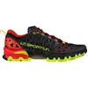 Image de Chaussures de running LA SPORTIVA Bushido II - noir/rouge/jaune fluo - Homme - Intensif - 425 - Drop 6mm